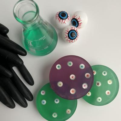 The eerie eyeballs spooky soaps